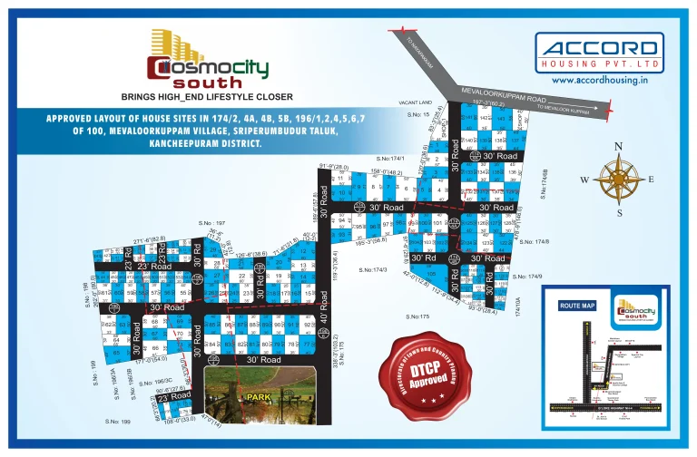Cosmo city south Layout Marketting